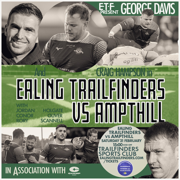 Event image PARKING: Ealing Trailfinders vs Ampthill