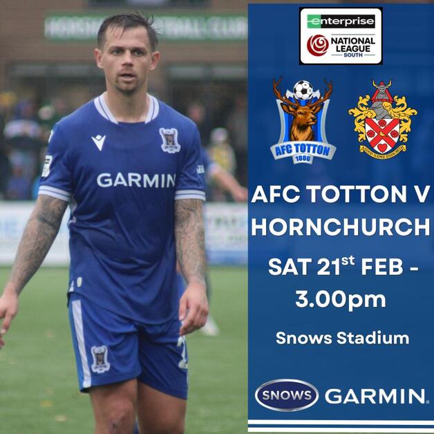 Event image AFC Totton v Hornchurch