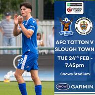 Event image AFC Totton v Slough Town