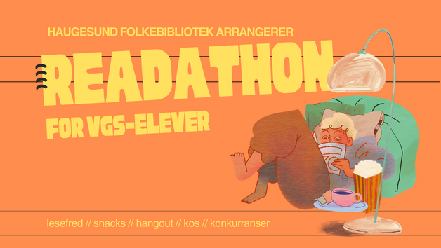 Event image Readathon 2026 (kun for VGS-elever)