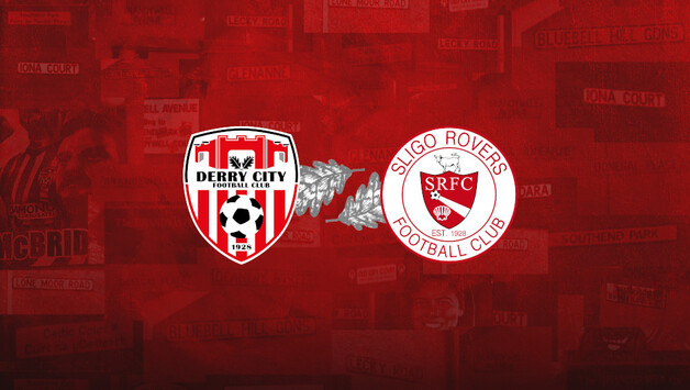 Event image Derry City v Sligo Rovers HOME FANS 