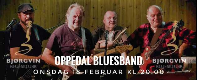 Event image Bjørgvin Bluesklubb - Oppedal Bluesband