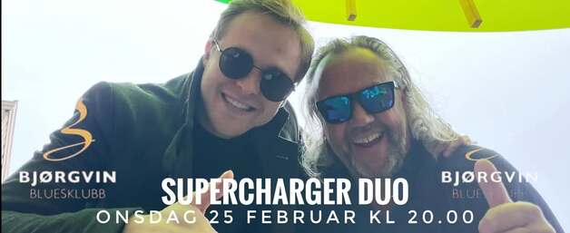 Event image Bjørgvin Bluesklubb - Supercharger Duo