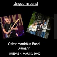 Event image Bjørgvin Bluesklubb - Oskar Matthäus band / Blåmann