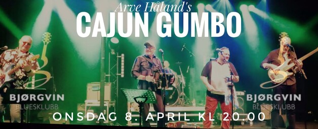 Event image Bjørgvin Bluesklubb - Arve Hålands Cajun Gumbo