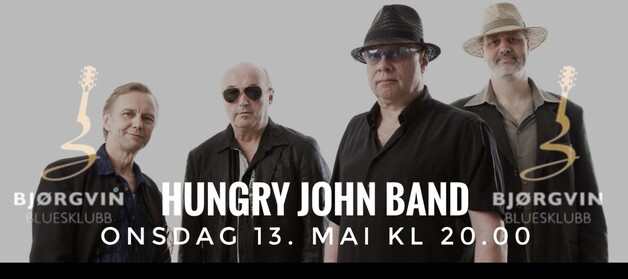 Event image Bjørgvin Bluesklubb - Hungry John Band