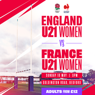 Event image England U21 Women v France U21 Women 