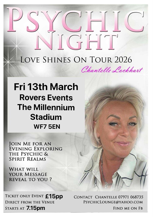 Event image Psychic Night With Chantelle Lockhart 