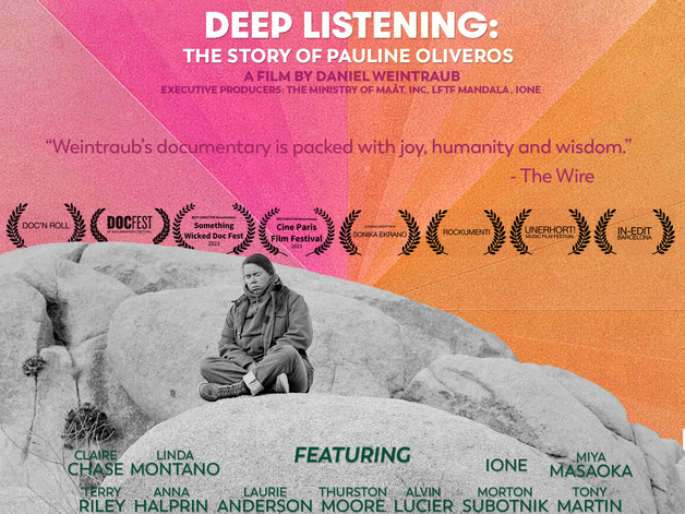 Event image Filmvisning: Deep Listening: The Story of Pauline Oliveros