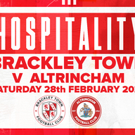 Event image HOSPITALITY - Brackley Town FC v Altrincham FC – Enterprise National League – Saturday 28th February 2026 - KO 3.00pm