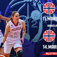 Event image NORGE VS SVEITS 14.03 HAUKELANDSHALLEN
