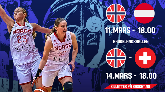 Event image NORGE VS ØSTERRIKE 11.03 HAUKELANDSHALLEN