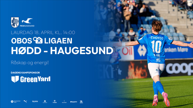 Event image OBOS-ligaen 2026: Hødd - Haugesund
