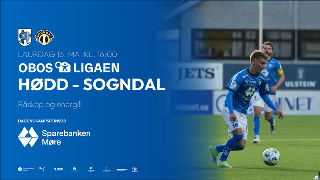 Event image OBOS-ligaen 2026: Hødd - Sogndal