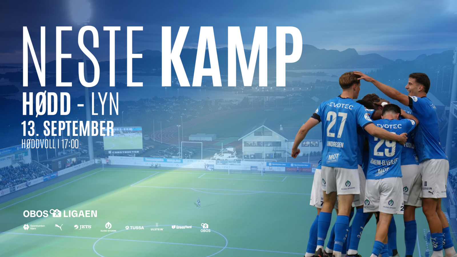 Event image OBOS-ligaen 2026: Hødd - Lyn