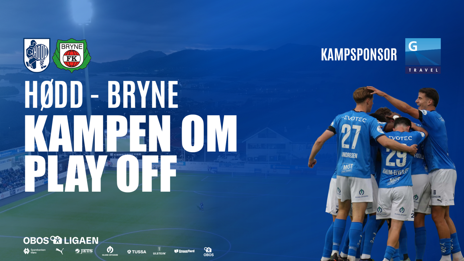 Event image OBOS-ligaen 2026: Hødd - Bryne