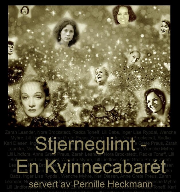 Event image Stjerneglimt - En kvinnecabarét servert av Pernille Heckmann