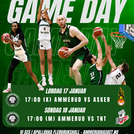 Event image Elite Basketball BLNO Lør kl 17 Damer Ammerud-Asker og Søn kl 17 Herrer Ammerud-TNT