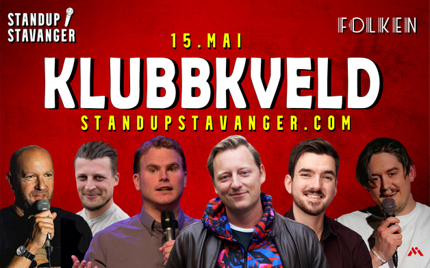 Event image Standup Klubbkveld med Jan Rune Holdhus - 15. mai