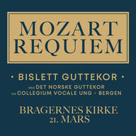 Event image Bislett Guttekor, Det Norske Guttekor og Collegium Vocale Ung - Bergen: Mozarts Requiem 