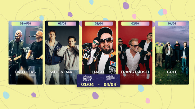 Event image Påskefest på Den Lykkelige Sportsmann