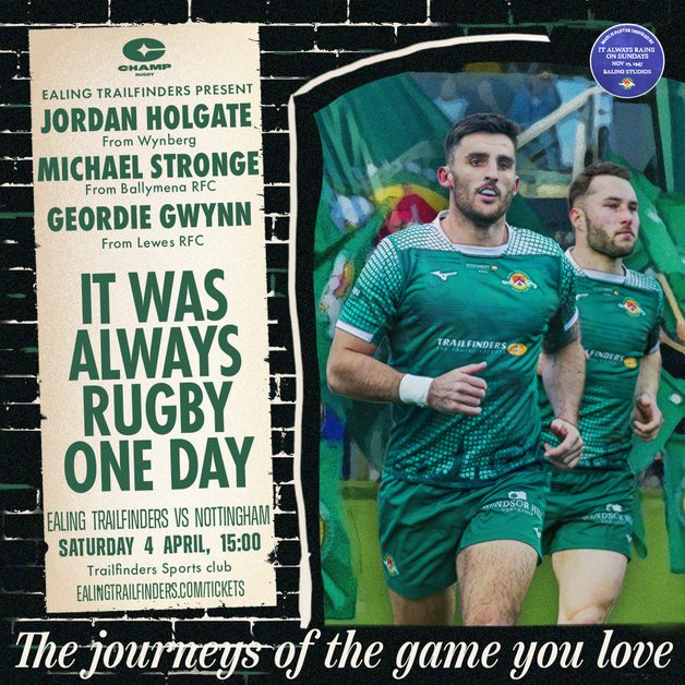 Event image Ealing Trailfinders vs Nottingham 