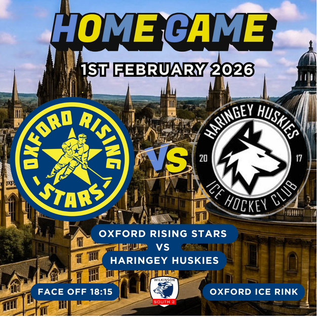 Event image Oxford Rising Stars Vs Haringey Huskies