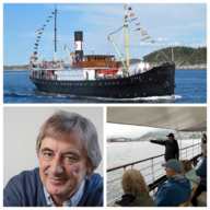Event image Torsdag 11. juni 2026: Guidet havnetur langs land med veterandampskipet  "Stord I". Lokalhistoriker Jo Gjerstad er guide om bord. Avgang Shetlands-Larsens brygge kl. 18.00 og tilbake ca. kl. 20.30.