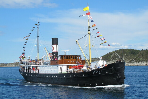 Event image Lørdag 13. Juni 2026: Torgdagen 2026, D/S Stord I i rute frå Brattholmen og Skogsvåg/Skaganeset til Bergen. 