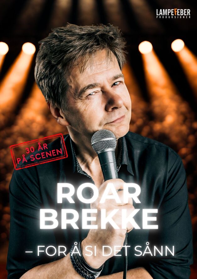 Event image Roar Brekke - For å si det sånn - på Fabrikken