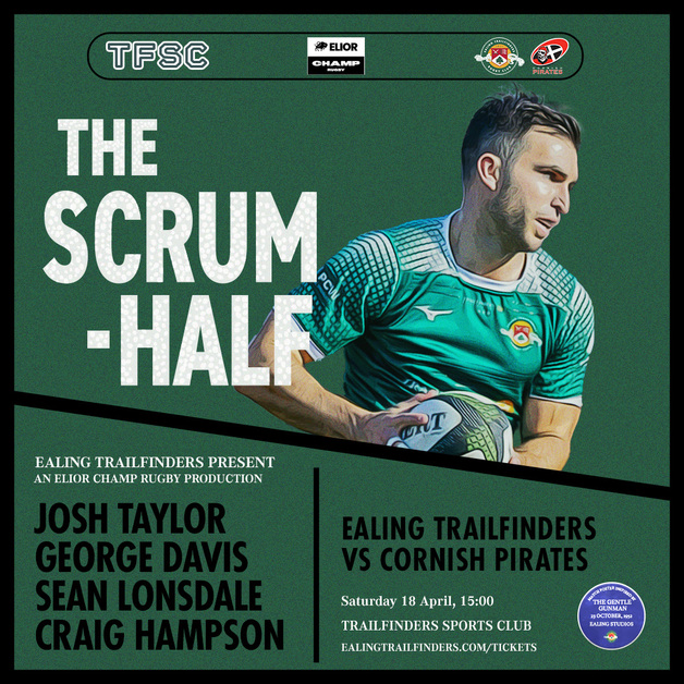Event image PARKING: Ealing Trailfinders vs Cornish Pirates