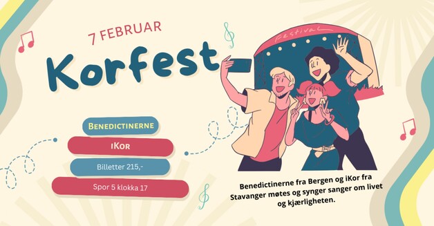 Event image Korfest med Benedictinerne og IKor