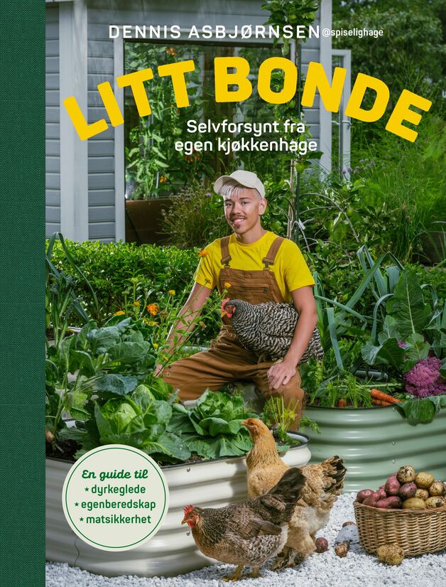 Event image Mat på biblioteket - Dennis Asbjørnsen - Litt Bonde - Selvforsynt fra egen kjøkkenhage