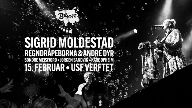 Event image BAJAZZ: SIGRID MOLDESTAD - REGNDRÅPEBORNA & ANDRE DYR