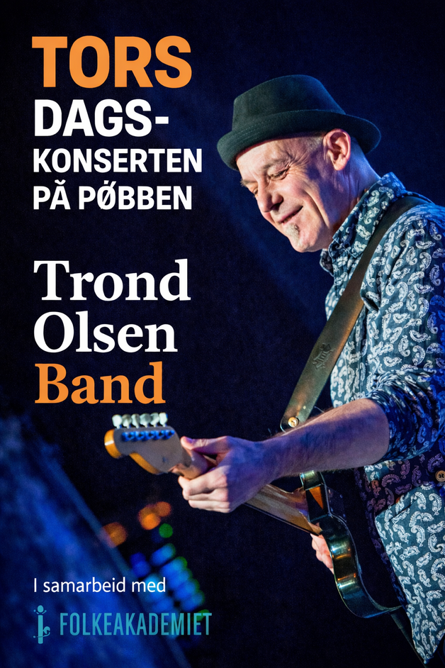Event image Torsdagskonsert på pøbben med Trond Olsen Band
