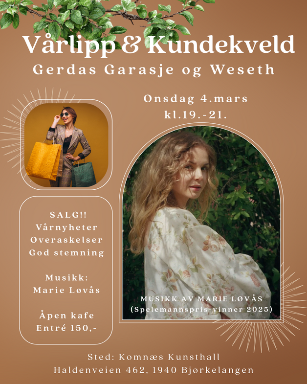 Event image Vårslipp og kundekveld