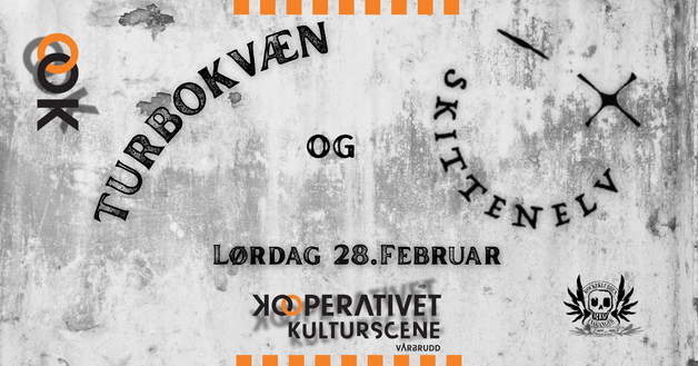 Event image R.I.V presenterer: Skittenelv + Turbokvæn