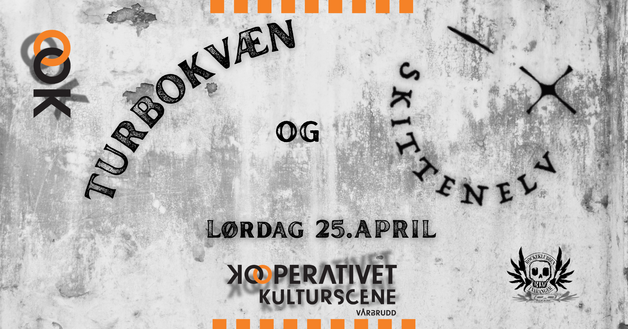 Event image R.I.V presenterer: Skittenelv + Turbokvæn