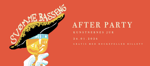 Event image Svømmebasseng etterfest på JURET på Kunstnernes Hus