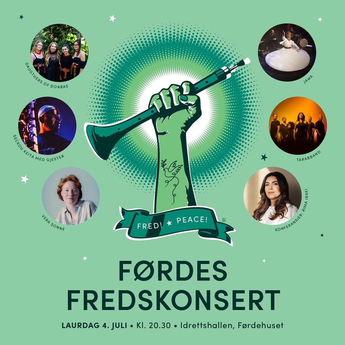 Event image Førdes fredskonsert