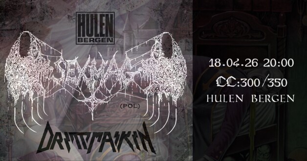 Event image SEXMAG + Drittmaskin || Hulen