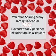 Event image Valentine Sharing Meny - lørdag 14.februar