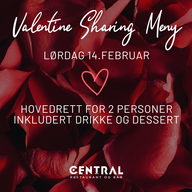 Event image Valentine Sharing Meny - lørdag 14.februar