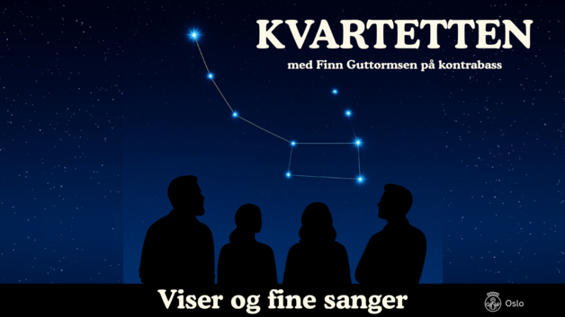 Event image Viser og fine sanger med KVARTETTEN