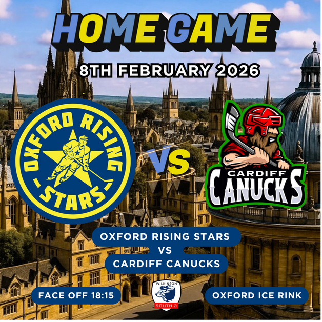 Event image Oxford Rising Stars Vs Cardiff Canucks