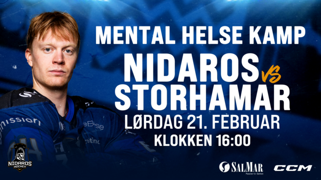Event image Nidaros Hockey vs Storhamar Mental Helse Kamp