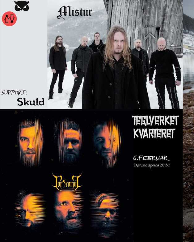 Event image Aktive Studenters Forening // Mistur + Cor Scorpii