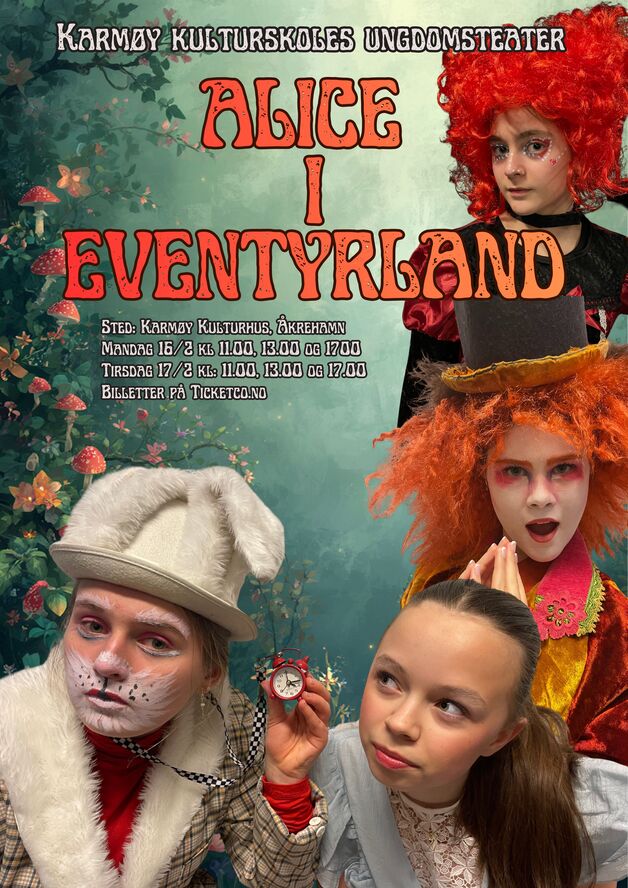 Event image Alice i Eventyrland ensemble 1 - mandag 16.02.2026