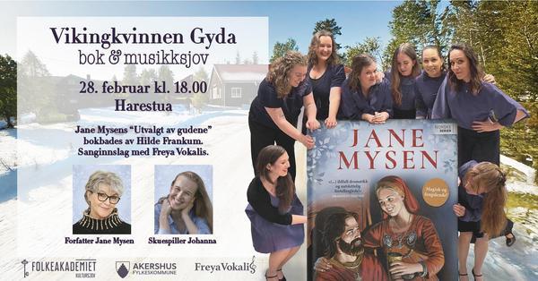 Event image Vikingkvinnen Gyda - bok & musikksjov