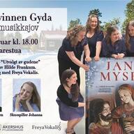 Event image Vikingkvinnen Gyda - bok & musikksjov